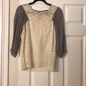 Maeve lace top